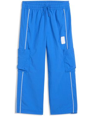 PUMA Pantalones Cargo X Transformers T7 De Corte Holgado Para Niños, Accesoiros, Azul