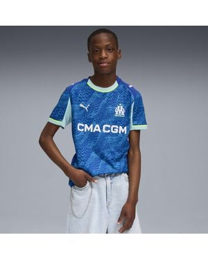 PUMA Olympique Marseille 25/26 Third Jersey Youth, Kleidung, Vivid/Azure - Blau