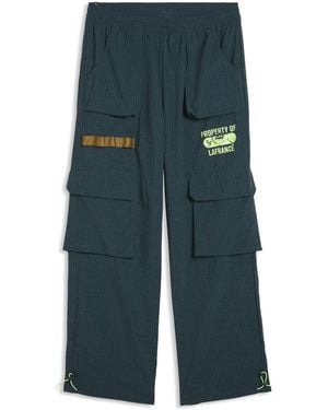 PUMA Lafrancã Supply Relaxed Cargo Trousers - Blue