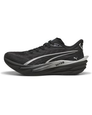 PUMA Deviate Nitro 4 Brightstride Road Running Shoes - Black