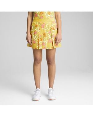 PUMA X DANI DAZEY Plissierter Rock - Gelb