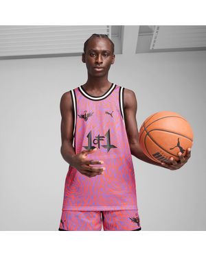 PUMA Melo X Neymar Jr Basketbalshirt - Roze