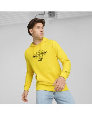 PUMA Borussia Dortmund Ftblculture Hoodie - Yellow