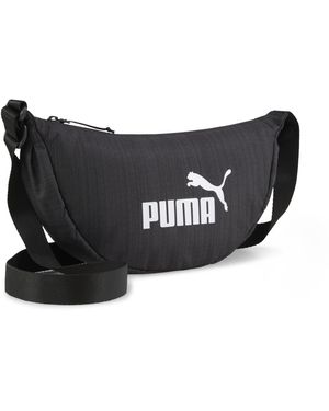 PUMA Borsa Mezzaluna Base 3 L Da Donna - Nero