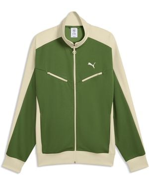 PUMA T7 Relaxed Retro Track Jacket - Green