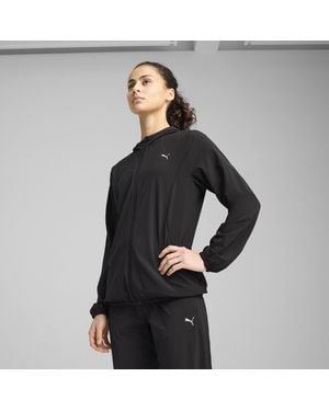 PUMA Run Velocity Hooded Zip-Up Running Jacket - Black