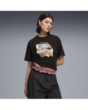 PUMA Bmw M Motorsport Sportswear Relaxed T-Shirt - Black