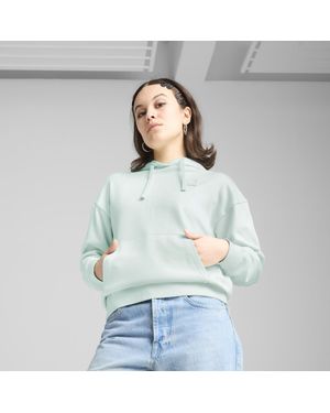 PUMA Ess Elevated Comfort Hoodie - White
