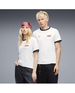 PUMA Future..Archive Ringer-T-Shirt Kleidung - Weiß
