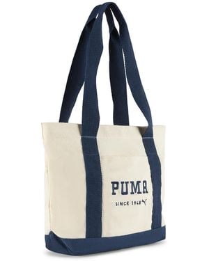 PUMA Mini Canvas Tote - Blue