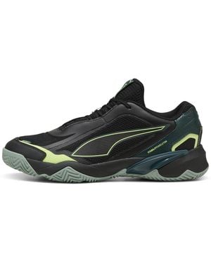 PUMA Solarstrike 4 Handballschuhe Herren, Schuhe - Grün