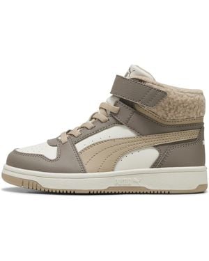 PUMA Zapatillas Rebound Slam Mid Cosy Para Niños, Accesoiros - Neutro