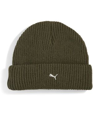 PUMA Select Essentials Beanie Mit Niedriger Krone, Accessoires - Grün