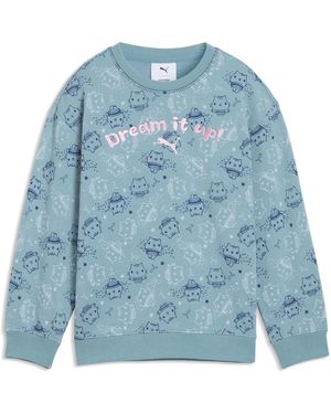 PUMA Sudadera Estampada Holgada X Gabby's Dollhouse Para Niños, Accesoiros, Azul