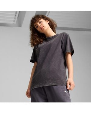 PUMA Dare To Relaxed Cotton Tee - Grey