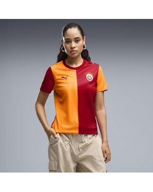 PUMA Galatasaray .K. 26/27 Thuisshirt Voor Maat - Oranje