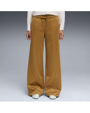 PUMA T7 Track Pants - Brown