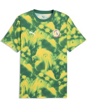 PUMA Senegal Ftblculture Printed T-Shirt - Green