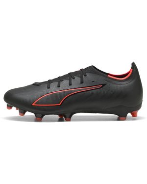 PUMA Scarpe Da Calcio Ultra 6 Match Fg/Ag Scarpe, Nero - Marrone