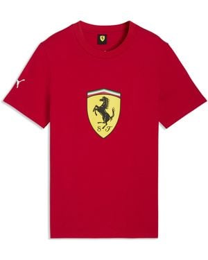 PUMA Scuderia Ferrari Colourot Shield T-Shirt Teenager, Accessoires
