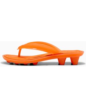 PUMA Fenty X Cat Cleat Jelly Shoes Sandals - Orange