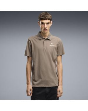 PUMA Mclaren Racing Polo Shirt - Brown