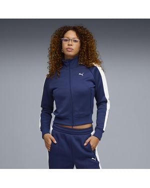 PUMA T7 Short Track Jacket - Blue