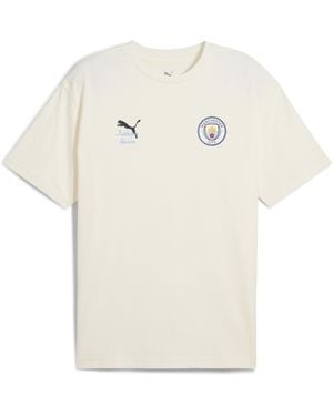 PUMA Kid Super X Manchester City Graphic T-Shirt Herren - Weiß
