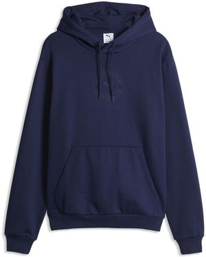 PUMA Elevated Essentials Tonal Graphic Hoodie - Blue