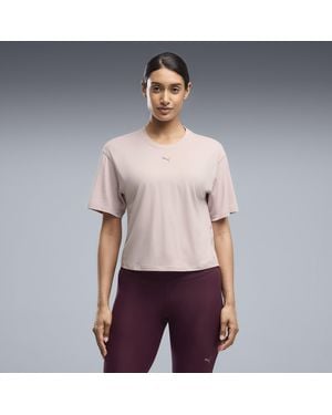 PUMA Cloudspun Ultra Soft Relaxed Training T-Shirt - Purple
