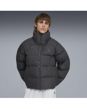 PUMA Wardrobe Essentials Pufferjacke Herren, Kleidung, Dusky - Grau