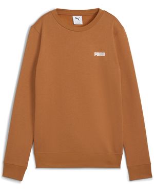PUMA Essentials Fleece Sweatshirt Frauen, Kleidung - Braun