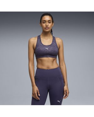 PUMA 4Keeps Wattierter Trainings-Bh, Kleidung - Blau