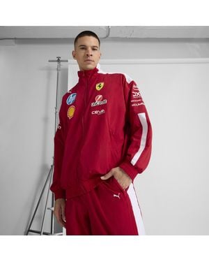 PUMA Scuderia Ferrari 2025 Drivers T7 Oversized Jacket - Red