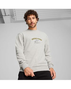 PUMA Senna A Vida Sweatshirt Voor - Grijs