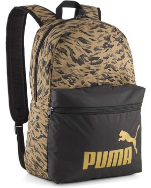 PUMA Phase Rucksack mit Allover-Print - Weiß