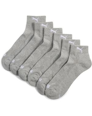 PUMA Sportsocken (3Er-Pack) Kleidung - Grau