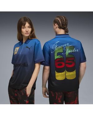 PUMA Polo X Ahluwalia Dal Taglio Morbido Abbigliamento, Blu