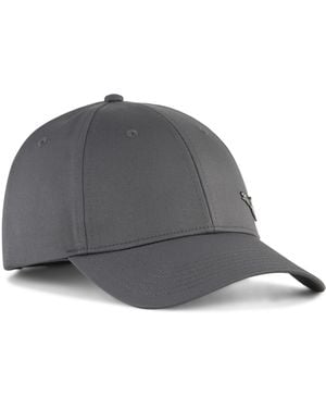 PUMA Ess Metal Cat Baseballcap - Grau