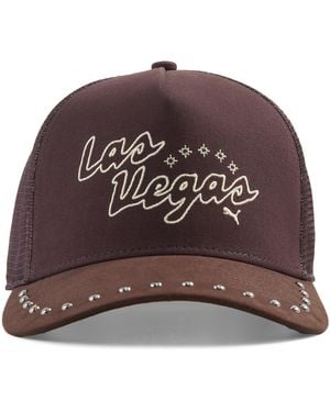 PUMA Las Vegas Trucker Hat - Brown