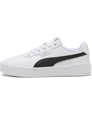 PUMA Carina 3.0 Sneakers Damen, Schuhe - Weiß