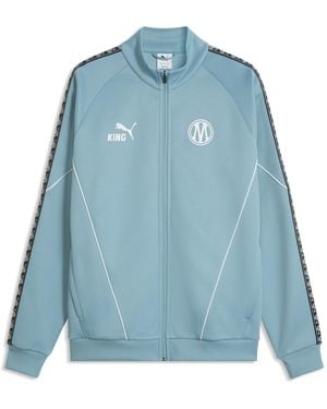 PUMA Olympique De Marseille King Anthem Jacke Mit Reißverschluss Herren, Accessoires - Blau