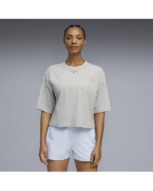 PUMA X Hyrox Cropped T-Shirt - Gray
