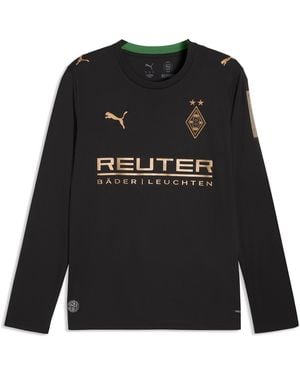 PUMA Borussia Mönchengladbach 26/27 Langarm-Auswärtstrikot Herren, Accessoires - Schwarz