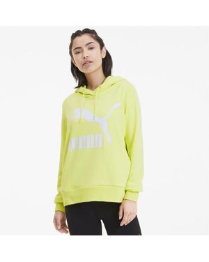 PUMA Classics Logo Hoodie - Yellow