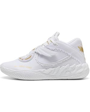 PUMA Mb.05 Mist Basketball Shoes - White