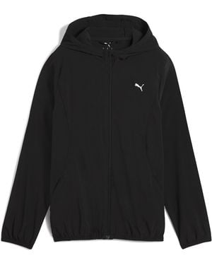 PUMA Run Velocity Hooded Zip-Up Running Jacket - Black