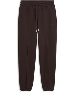 PUMA Her Fleece Trousers - Brown