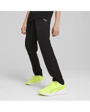 PUMA Pantalones Cónicos Tejidos Train All Day Essentials Juveniles, Accesoiros, Negro