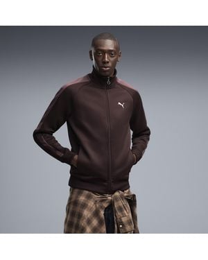 PUMA T7 Track Jacket - Brown